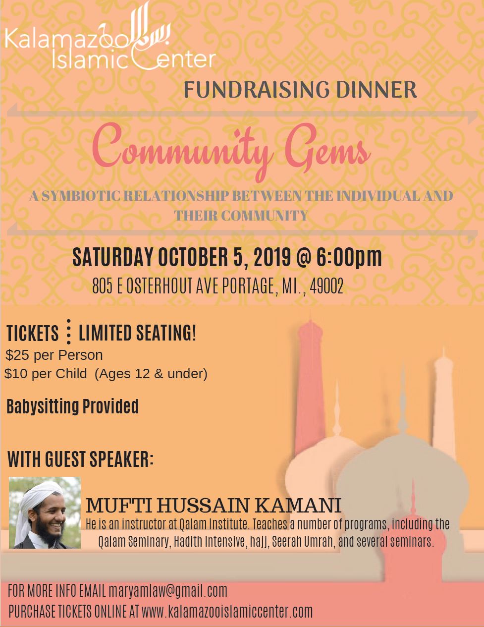 Mufti Kamani Fundraising Dinner post thumbnail image